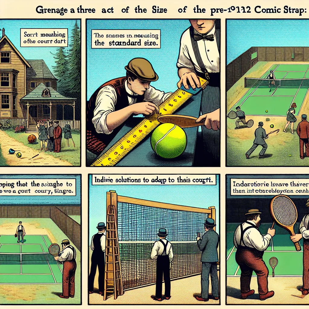 Размер теннисного корта: ключ к успеху в большом теннисе