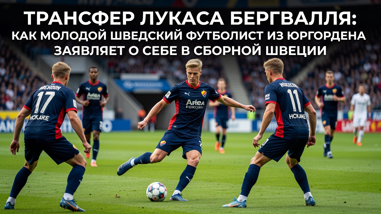 Трансфер Лукаса Бергвалля: как молодой шведский футболист из Юргордена заявляет о себе в сборной Швеции