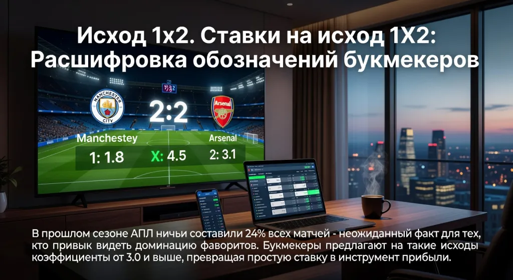 Исход 1x2. Ставки на исход 1X2: Расшифровка обозначений букмекеров