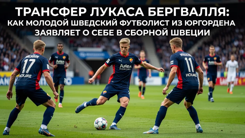 Трансфер Лукаса Бергвалля: как молодой шведский футболист из Юргордена заявляет о себе в сборной Швеции