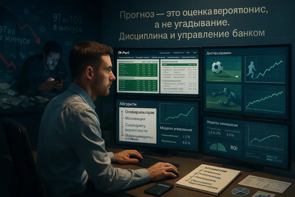 Прогнозы ставок на спорт: стратегия без иллюзий