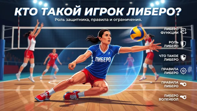 Кто такой игрок либеро? Позиция либеро в волейболе: Роль защитника, правила и ограничения