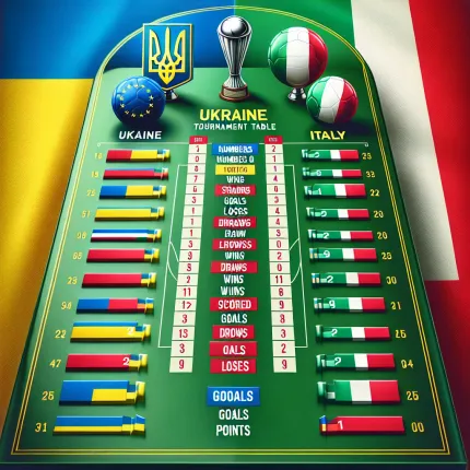 История Встреч Сборных Украины И Италии: Анализ Турнирных Таблиц